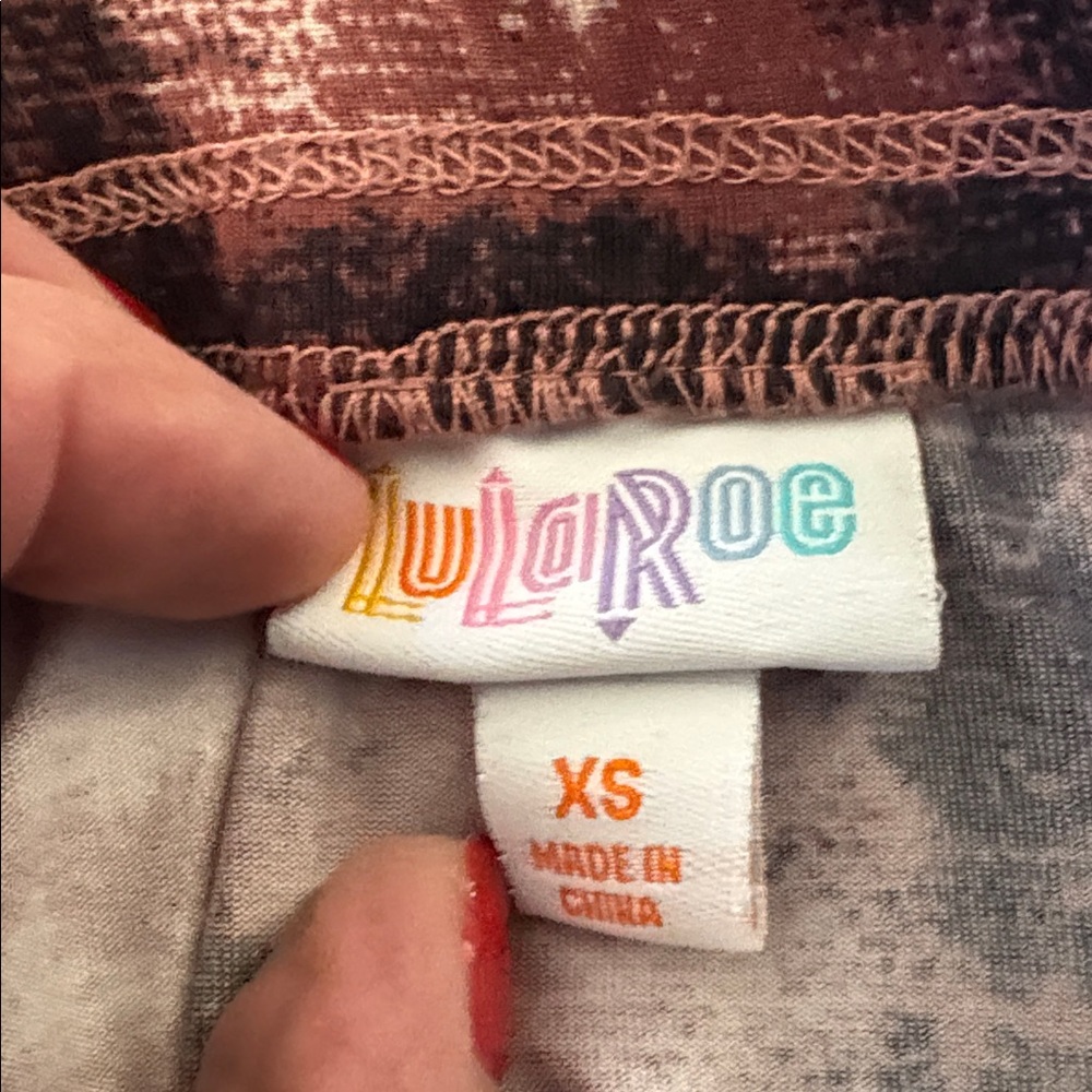 LuLaRoe Black and Brown Maxi Skirt - Picture 4 of 6